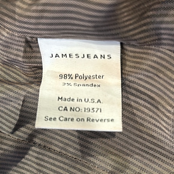 James Jeans Sueded Taupe Jacket - Picture 5 of 6